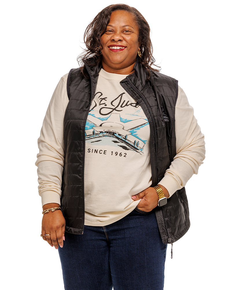 Primary image St. Jude Ladies Puffy Vest